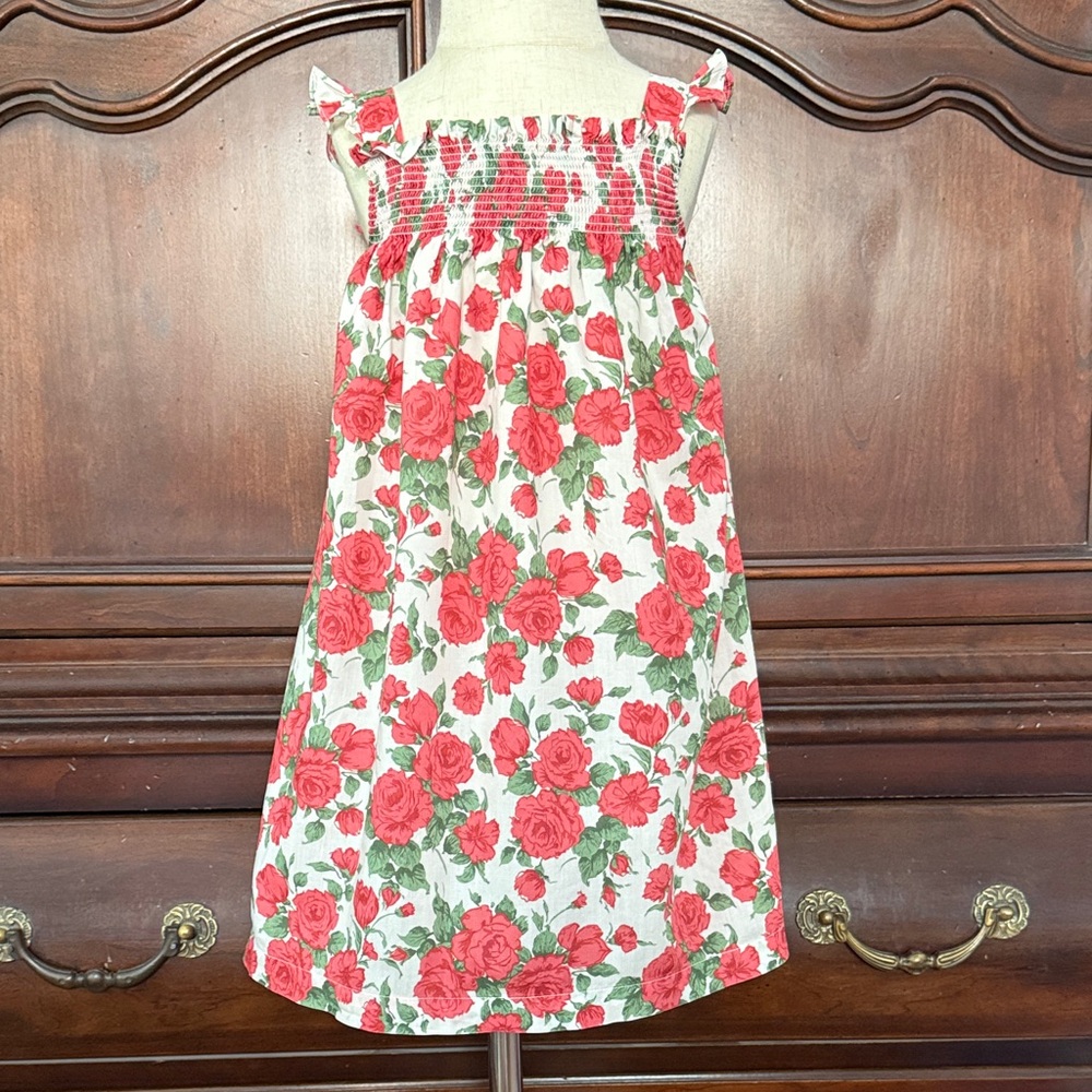 Edgehill Collection Smocked Floral Sundress Girls 4T Boutique Dress